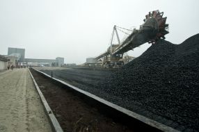 Basic coal stockyard