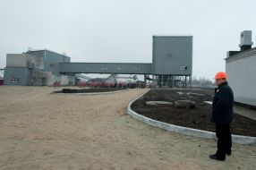 Basic coal stockyard