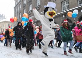 Участники парада