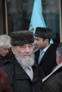 Участники митинга
