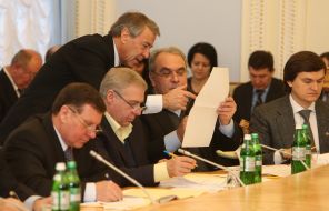 Participants of meeting of the Preparatory deputy group