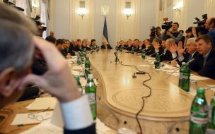 Participants of meeting of the Preparatory deputy group