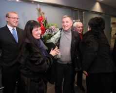 Arsen Avakov and Andrey Shevchenko
