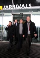 Andrey Parubiy, Nikolay Tomenko, Andrey Shevchenko and Arsen Avakov 