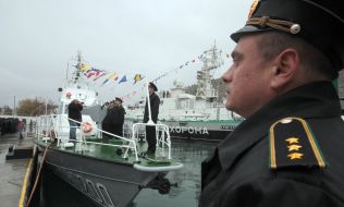 Военнослужащие Севастопольского отряда морской охраны