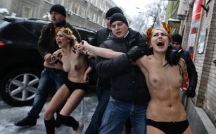 Задержание активисток FEMEN