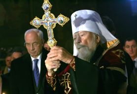 Nikolay Azarov and Vladimir Sabodan