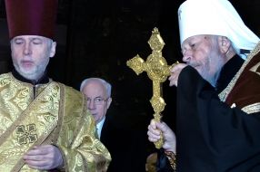 Nikolay Azarov and Vladimir Sabodan