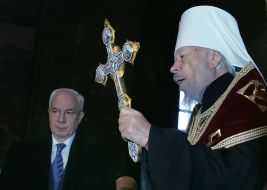 Nikolay Azarov and Vladimir Sabodan