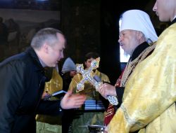 Nestor Shufrich and Vladimir Sabodan