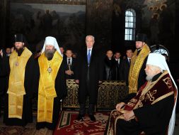 Nikolay Azarov and Vladimir Sabodan