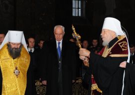 Nikolay Azarov and Vladimir Sabodan