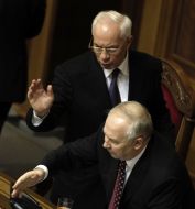 Vladimir Rybak and Nikolay Azarov