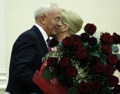 Nikolay Azarov and Raisa Bogatyreva