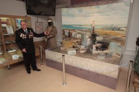 Diorama Chornobyl NPP