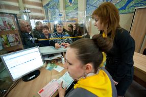 An employee of the post office