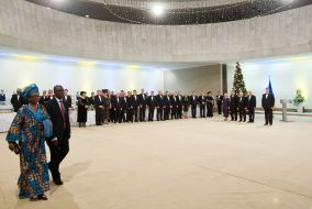 The meeting of the President of Ukraine with the heads of diplomatic missions of foreign states