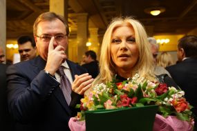 Sergey Buryak and Taisiya Povaliy