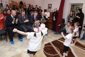 Igor Krutoy, Rinat Akhmetov and Sergei Larin