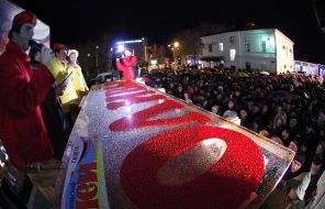 Салатница с "Оливье"