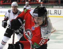 Playing moment in the match