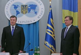 Viktor Yanukovich and Konstantin Grishchenko