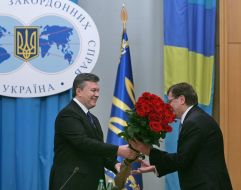Viktor Yanukovich and Konstantin Grishchenko