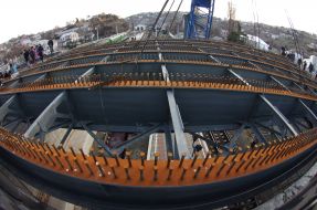 Строительство мостового перехода