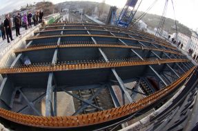 Строительство мостового перехода