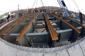 Строительство мостового перехода