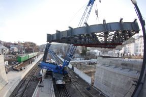 Строительство мостового перехода