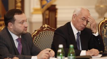 Сергій Арбузов та Микола Азаров