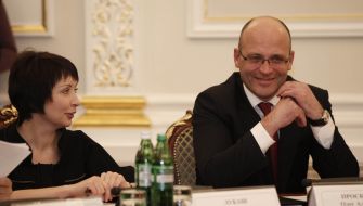 Олена Лукаш та Олег Проскуряков