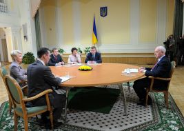 Nikolay Azarov gives interviews