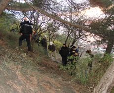 Builders and employees of security firm