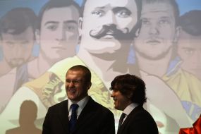 Elbrus Tedeev and Roman Gontyuk