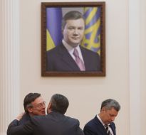 Yuriy Boyko and Eduard Stavitsky