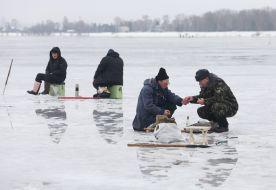 Fishing on ice