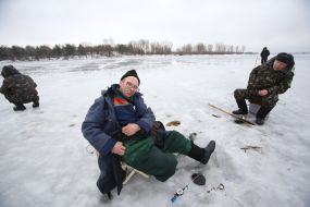 Fishing on ice