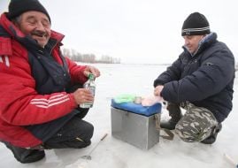 Fishing on ice