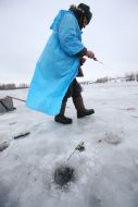 Fishing on ice