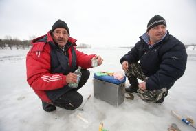 Fishing on ice