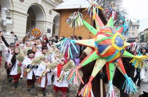 Participants of celebrating