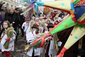 Participants of celebrating