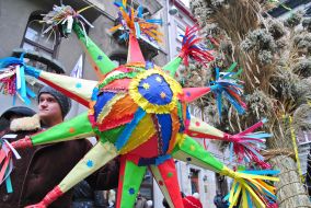 Participants of celebrating