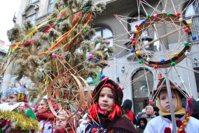 Participants of celebrating