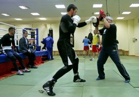 Aleksandr Gvozdik and Anatoliy Lomachenko