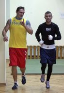 Aleksandr Usik and Vasiliy Lomachenko