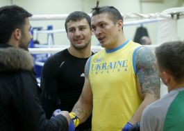 Aleksandr Gvozdik and Aleksandr Usik