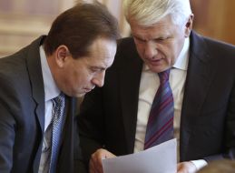 Nikolay Tomenko and Vladimir Litvin